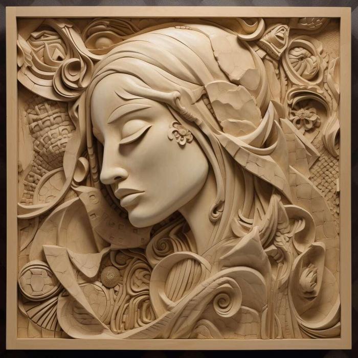 نموذج ثلاثي الأبعاد لآلة CNC 3D Art 